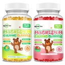 2 Pack Magnesium Gummies לילדים ומבוגרים - Magnesium Glycinate Complex