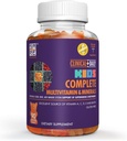 Clinical Daily Complete Kids Multivitamin Daily Gummy Supplement for Brain, Vision, Bone and Immune Health. ויטמין A, C, E,D,B6,B12, Folate, Biotin, מינרלים חיוניים. 90 Gluten Free Yummy חניכיים