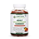 הליאל בוגר Multivitamin חניכיים עבור גברים, נשים, תמיכה תזונתית מלאה בכל יום עם ביוטין, טבעוני, פירות טבעיים, שאינם GMO, המיוצר בארה"ב - היטמינים האללים