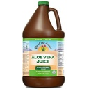 לילי של המדבר אלוורה Juice - Whole Leafed Aloe Vera Drink, Non-GMO Aloe Juice with Natural Digest for Gut Health, Stomach Relief, Wellness, Glowing Skin, 64 Fl Oz