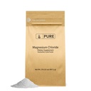 תכונות מקוריות טהורות Magnesium Chloride (2lb) תוסף אוראלי, אבקת קריסטל, מגנזיום תוספת, מזון כיתה