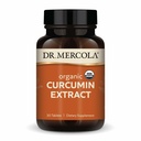 Dr. Mercola Organic Curcumin Extract, 30 שרתים (30 טבליות), תוספי תזונה, non-GMO, מוסמך USDA אורגני