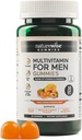 NatureWise Multivitamin for Men, Gummies Peach מנגו פלפור, עבור Immune בריאות עם מינרלים ויטמין A, C, D, E, B6 ו B12, Vegetarian, Soy-Free, non-GMO, 60 Count[1-מונטה אספקה]