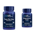 Life Extension Two-Per-Day High Potency Multi-Vitamin & Mineral Supplement & Magnesium Caps, 500 mg, Magnesium Oxide, Citrate, Succinate