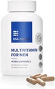 Men’s Multivitamin Capsules - Complete Vitamin & Mineral Supplement for Daily Men’s Health with Saw Palmetto, Lycopene, and Zinc - Prostate Health, Energy, and Sleep | 60 Capsules