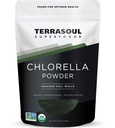 Terrasoul Superfoods אורגני אבקת Chlorella (Cracked Cell Walls), 6 Ouncess