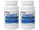 Rising Mag64 Magnesium Chloride Dietary תוסף נדחה-Release Tablets 64 מ"ג, 60 טבליות (Pack of 2)