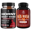 Bundle of Hory Goat Weed for Men with Black Maca Root, Tongkat Ali, Saw Palmetto & Panax Geneseng Extract for Stamina & Energy ו Nitric Oxide עם L-Arginine עבור צמיחה שריר ושיקום