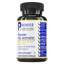 Premier Research Labs Premier HCL Activator - Pepsin Digestive Enzymes תוספת עבור פונקציונליות אופטימלית עבור גברים ונשים, נמוך Stomach Acid, חומרים מזינים Absorption - 90 קפסולות צמחוניות