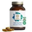 PURE SYNERGY Multi-VitaMin | טבעוני Multivitamin Made with Organic Whole Foods; פעמיים תוספת יומית לגברים ונשים | חומרי גלם לאנרגיה, Mood, Immune, and Bone Health (60 טבליות)