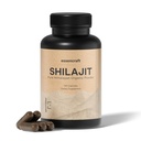 חברת ההימלאיה האורגנית Shilajit Resin Extraction - 1000mg Max Potency, Lab Tested Pure Shilajit for Men & Women, 85+ Trace מינרלים Fulvic Acid, Immune Support, Energy, Cognition, 2 חודשים אספקה, 120 קפסולות