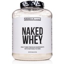 אבקת חלבון NAKED Vanilla Whey - All Natural Grass פד Whey חלבון אבקת, Vanilla Flavor, סוכר קוקוס אורגני, 5Lb Bulk, GMO-Free, Soy Free, Gluten Free - 61 משרתים