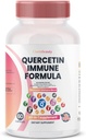 ClarinBeauty Quercetin 1000mg Zinc 50 מ"ג ויטמין C 1000 מ"ג ויטמין D 5000 IU Bromelain Elderberry & 350 מ"ג של Immune הגנה תוספת נכרת עם ארטמיסין, Sea Mos, Garlic, Echinacea, Echinaceacea Elderberry & 350 מ"ג של Immune Defense תומך תמיכה תמיכה תמיכה תמיכה תמיכה תמיכה בהגנה על ידי Immune, Sea Mos, Garlic, Garlic, Garlic, Garlic, Echinacea, Echinacea, Echinacea, Echinacea, Echinacea, Echinacea, Echinacea, Echinacea, Echinacea, Echinacea, Echinacea, Echinacea