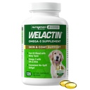 Nutramax Welactin 3 - Canine 120 - Softgel Caps, Welactin אומגה 3 Skin ו-Coatt Support