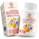 Liposomal Multivitamin for Women 50+ - Women Daily Multivitamin with 32 Ingredients, CoQ10, ויטמין C, B, D, E for Cardiovascular & Bone Health Support - Iron-Free (60 קפסולות)