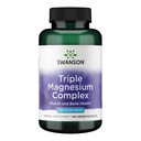 סוונסון משולש Magnesium Complex - 100 קפסולות, 400 מ"ג כל אחד