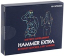 Hammer Fast Acting Male Performance Supplement for Men | Horyt Weed, Tongkat Ali, גינזנג, Maca, Tribulus, Ashwagandha, ויטמין B6 & Magnesium | אנרגיה, Stamina & Endurance Support