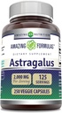 פורמולה מדהימה Astragalus 2000 מ"ג פר קפסולות לשרת | Made From Pure Astragalus Membranaceus Plant Root Extract