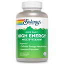 SOLAרי פעם דיילי High Energy Multivitamin for Women and Men - תוספי אנרגיה - Immune Support w/Vitamin C, A, D ו- E, ויטמין B Complex, Trace מינרליםs, 60-Day Promise, 120 משרת, 120 VegCaps