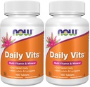 עכשיו תוספים, Daily VitsTM, One Tablet Daily with Lutein & Lycopene, 100 טבליות (Pack of 2)