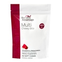 Bariatric Advantage Multi Chewy Bite - Soft Chew Multivitamin for Bariatric Surgeryמטופלים - Chewable Multivitamin with Folic Acid, ויטמין D3 & More - Strawberry Watermelon Flavor - 60 הרוזן