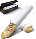Premium Weekly Pill מארגנת, 7 ימים קומפקטית גלולה מקרה עבור Purse, Light Weight Gold אלומיניום Box עבור ויטמינים, תרופות, תוספי מזון, תוספי מזון יוקרה