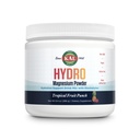 KAL Hydro Magnesium Plus Electrolytes אבקת - פירות טרופיים Punch - Sodium, Chloride, Potassium תוסף - הידרציה ומשקאות אנרגיה סלולרי לערבב - No Sugar - 60-Day Promise, 50 משרתים, 9.4 OZ