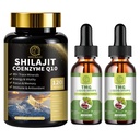 TMG (Trimethylglycine) תוספי נוזל טיפות & Shilajit קפסולות עם Sea Mossss