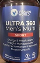 ויטמין World Ultra 360 Men's Multi Sport (180)