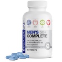 Bronson One Daily Mens 50+ Complete Multivitamin Multimineral, 90 טבליות