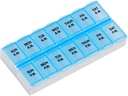 Ezy Dose Blue, White 7 Day Pill מארגנת 67375