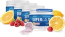 Nello Supercalm Drink - Ashwagandha KSM 66, Magnesium Glycinate, L-theanine, ויטמין D3 - Ashwagandha Root Extract, Magnesium & L-anine תוסף - 30 משרתים - 4 Pack