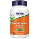 Now Foods Supplements, Saw Palmetto Extract (Serenoa repens) 160 מ"ג, בריאות גברים *, 240 Softgels