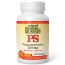 גורמים טבעיים, Phosphatidylserine, תמיכה זיכרון, ריכוז ותפקודי המוח, Soy ו Gluten חינם, 120 Softgelss