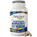 Shiny Leaf Bariatric Multivitamin עם ברזל - 45 מ"ג עבור Gastric Bypass, תא המטען Gastrectomy, Rux-en-Y, Duodenal Switch - 22 ויטמינים & מינרלים, ASMBS Compliant, Vegetarian, Made in USA, GMP, 90 Ct.