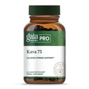 גאיה Herbs Pro Kava 75 - תוספת תמיכה מתח - מסייע תחושה של Calm & מרגיע - 60 נוזל Phyto-Caps