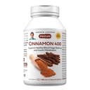 ANDREW LESSMAN Cinnamon 400 מ"ג - 360 קפסולות - High Potency, הפקה סטנדרטית. אין תוספות. קל ל-Swallow כמוסות