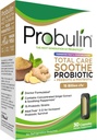 Probulin Total Care Soothe Prebiotic, Probiotic ופוסטביוטיקה + ג'ינג'ר & Mint for Digestive Soothing - 15 מיליארד CFU - 15 סטרינס - 30 קפסולות טבעוניות