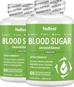 Blood Sugar - Advanced Formula with Bitter Melon, Ashwagandha, Cinnamon, Chromium, Magnesium, ויטמיןs, Alpha Lipoic Acid, Cayenne Pepper & More