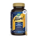 הדרך של הטבע חי! Men's Daily Ultra Multivitamin, High Potency Formula, מקדם את תפקוד הלב והשרירים*, עם ויטמין B12, Gluten Free, 150 טבליות