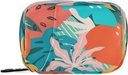 Naanle קריקטורה הוואי Floral Pill Box 7 Day Pill Case Bag Racinger Bag עם Zipper Portable Weekly Case Size קומפקטי עבור תוסף ויטמין Holder