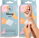 The Patch Brand Sleep Patches | תמיכה בשינה נינוחת עם מלטונין, ולריאן Root & B6 | All Natural ויטמינים & מינרלים פאטch Plant Based and Cruelty Free Water Resistant Patches That Last All Night All Night