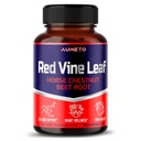 Red Vine Leaf Supplement with Horse Chestnut, Beetroot, ג'ינג'ר - תמיכה טבעית ל-Vin Strength and Circulation Wellness- Made in the USA (90 Count)