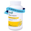 Klaire Labs SFI Health Mag Complete - Magnesium Complex תוסף - עם Bioavailable Magnesium Succinate, Turinate, Malate & Citrate - תמיכה בלב בריא, אנרגיה ועצבנים (120 קפסולות)