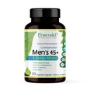 EMERALD LABS Men's 45+ 1-Daily Multi - Made with Saw Palmetto, Lycopene & More for Heart, Bone & Immune Support - Gluten-Free - 30 קפסולות ירקות