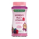 Nature's Bounty Optimal Solutions Women's Multivitamin, Immune ו-Mobile Energy Support, Bone Health, Raspberry Flavor, 80 מסטיקנים, 40 משרתות שלמות