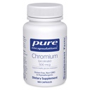 Pure Encapsulations Chromium (Picolinate) 500 mcg - עבור Lipid & Carbohydrate Metabolism * - מינרלים תוספת - תוספת גבוהה Chromium - טבעוני & Gluten חינם - 180 קפסולות