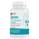 Better Bladder Ultra Control תוספת לנשים וגברים - תוספת תמיכה בשומן D3 על מנת לעזור להפחית את הצמיגים של Urinary, Frequency & Urgency - 60 Count (1בק)