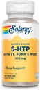 SOLAרי 5-HTP Plus St John's Wort - 30 קפסולות מחוברות Enteric - 100 מ"ג - 30 משרתים