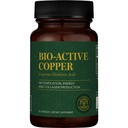 Global Healing Bio-Active Copper תוסף Cu1 - קופיר Nicotinic Acid מסייע לגוף Detox מבפנים - תומך במערכת החיסון ו Red Blood Cell - Niacin ויטמין B3 Chelated Copper - 30 קפסולות